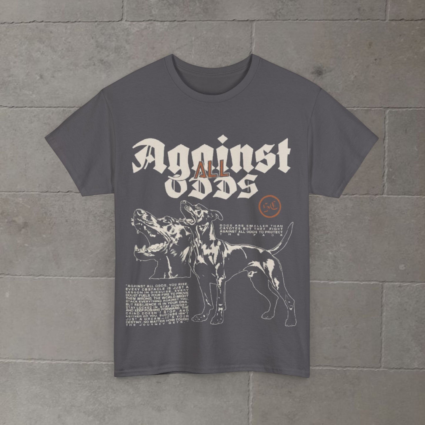 T-shirt - 'Against all odds' Vol.4 Different breed collection