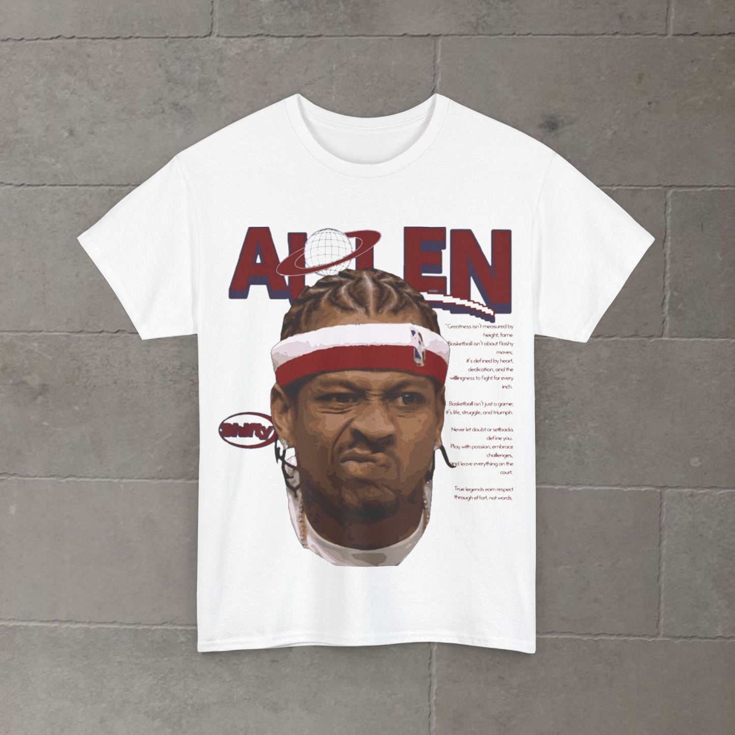 Tshirt - Allen Iverson "We Talkin' Practice"